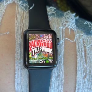 black apple watch series 3 38mm